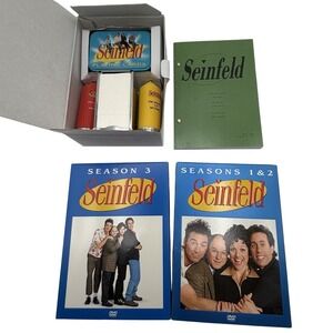 Seinfeld Promotional Gift Box w/ DVD Seasons & Novelty Inserts